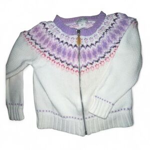 COVINGTON Zippered Sweater Size 4T